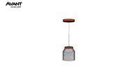PENDENTE STOVE Ø13X14CM CIMENTO E AÇO COBRE - AVANT 489690006