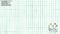 Betsy Decor - Papel de Parede Vichy Verde Menta