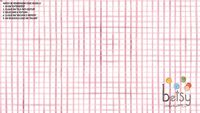 Betsy Decor - Papel de Parede Vichy Rosa Chiclete