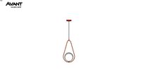 PENDENTE PÉROLA GOTA 47X26CM AÇO E VIDRO COBRE - AVANT 340394401