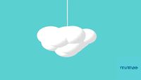 LUMINÁRIA PENDENTE NUVEM FLUFFY - MIMOO TOYS
