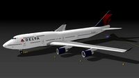 Delta Air Lines 747-451 (2010)