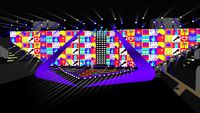 Benidorm Fest 2023 stage design