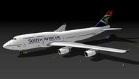 SAA - South African Airways 747-444 'Ibhayi' (2005)