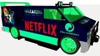 DreamWorks Wizards Van