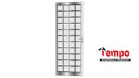 Porta vidro aço aco metal aluminio alumínio vidro quadrado quadrados