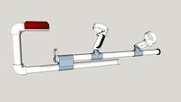 Handmade vr gunstock