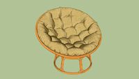 Papasan Armchair