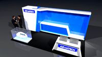 10x20 booth design