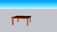 mesa cuadrada