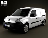 Renault Kangoo Maxi 2011 3D Model