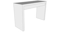 Coiffeuse Ikea Malm L120xP41xH78 cm