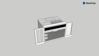 5,000 BTU 115-Volt Window Air Conditioner in White by Toshiba