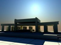 Gate 3D Model