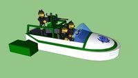 Cornerian hover jeep