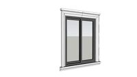 modular window jamb - modüler pencere sövesi