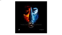 Framed Custom Mortal Kombat Laserdisc Cover