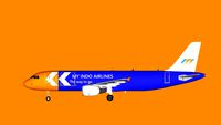 My Indo Airlines Airbus A320-214(P2F)