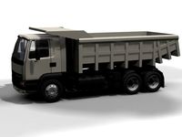 DAF Dump Truck 3D Model
