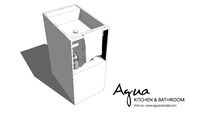 Freestanding sink (code: FEDRA) by Agua Canada