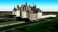 château de Chambord eau
