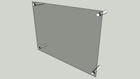 French railing glass