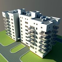 House Building 3D Model