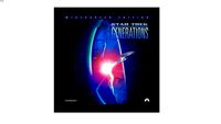 Framed Star Trek: Generations Laserdisc Cover