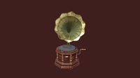 Antique gramophone