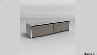 Rack Tecido e Laca 2400x450x450