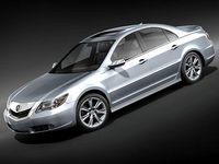 Acura RL 2009 3D Model