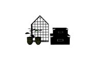 ACCESSOIRES DÉCORATIF MAISON + PLANTES ET BACS RANGEMENT DÉCORATIF