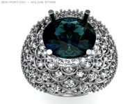 Engagement ring 3D Model