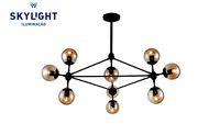 Pendente Maze SKY-3031 Preto Skylight