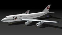 JAL - Japan Airlines (日本航空) 747-346 (2006)