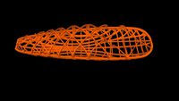 scow sailboat UHPC concrete frame similar 1