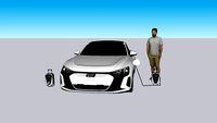 Protótipo - Carregador Portátil para Carros Elétricos - Green Charge.