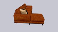 sofa marrom alan