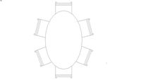 SYMBOLE TABLE OVALE VECTO IAR