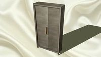 Cabinet-Graydon Shagreen Dbl DoorRH]
