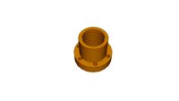 trapezova matica TR44360 Tr 30x6 bronz