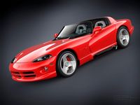 Dodge Viper RT10 1992 3D Model