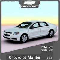 2010 Chevrolet Malibu 3D Model
