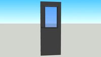 Door Ext Steel 1m LAE