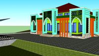 masjid minimalis....pringsewu lampung