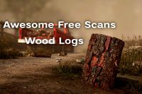 Awesome Free Scans - Wood Logs