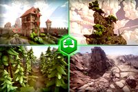 Low-Poly Big Environment Pack
