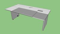 GABINETE EXEC. BIVAR CENTRAL ANEXO DIREITO PÉ PAINEL 200 X 100CM
