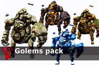 Golem fantasy pack