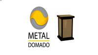 Metal Domado Arandela Colonial Quadrada P Moder